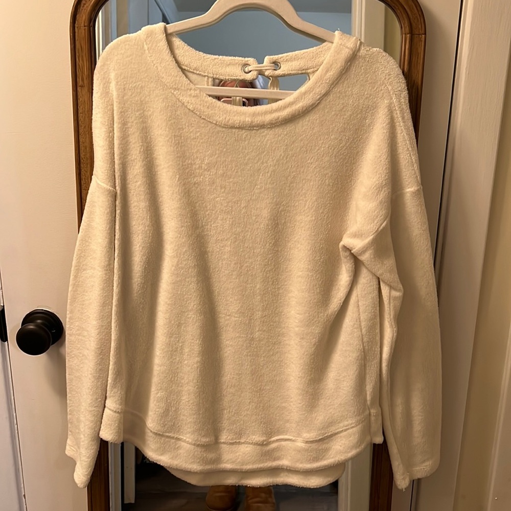 Fuzzy sweatshirt